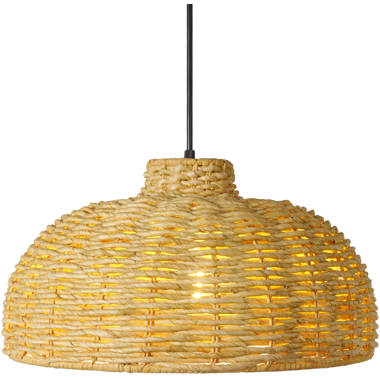 Juanita Single Light Textile Pendant | Joss & Main